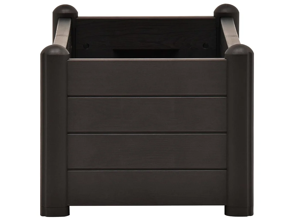 Jardinière PP Anthracite 100x43x35