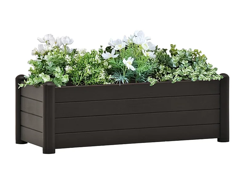 Jardinière PP Anthracite 100x43x35