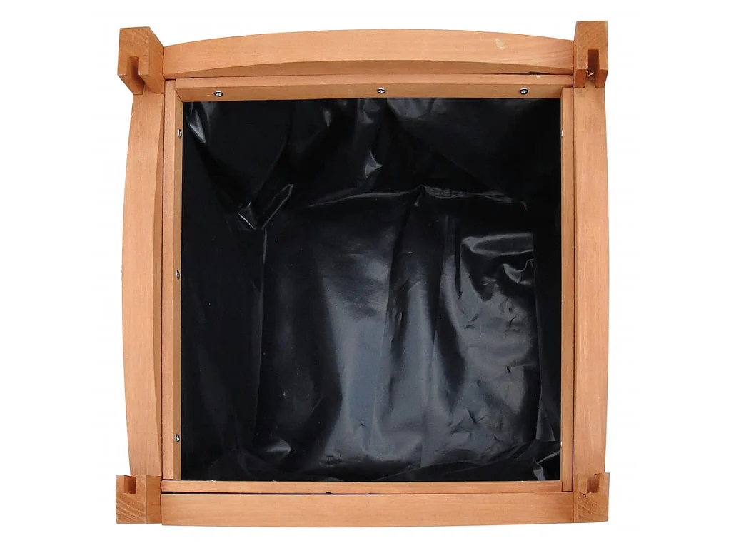 Ensemble de 2 jardinières Bois 30x30x30