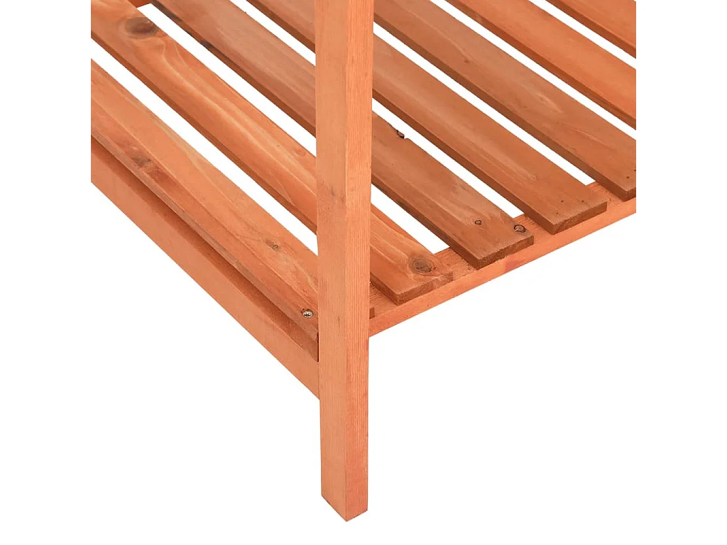 Jardinière à herbes 80x60x80 Bois de sapin massif