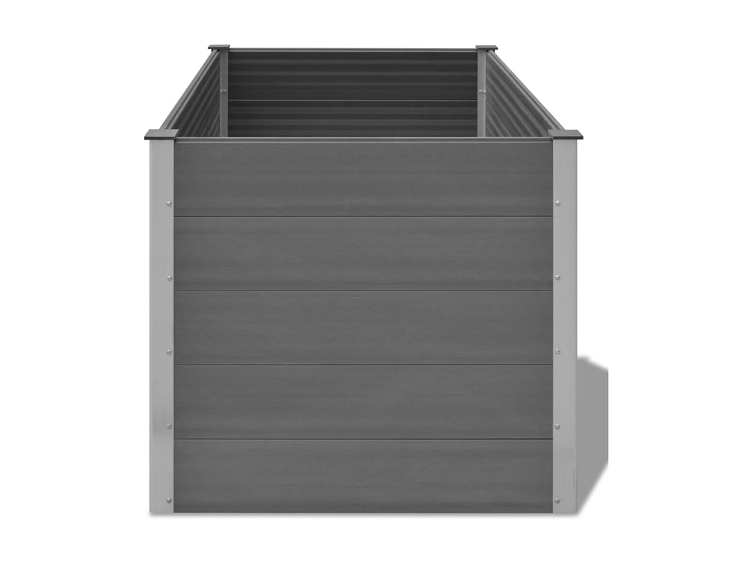 Jardinière WPC 150x100x91 Gris