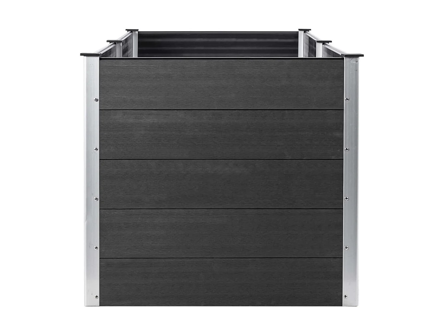 Jardinière 250x50x91 WPC Gris