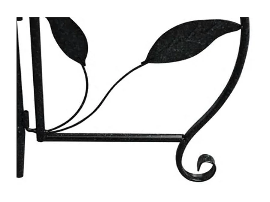 Panier à fleurs suspendu en fibre de coco avec LED solaire