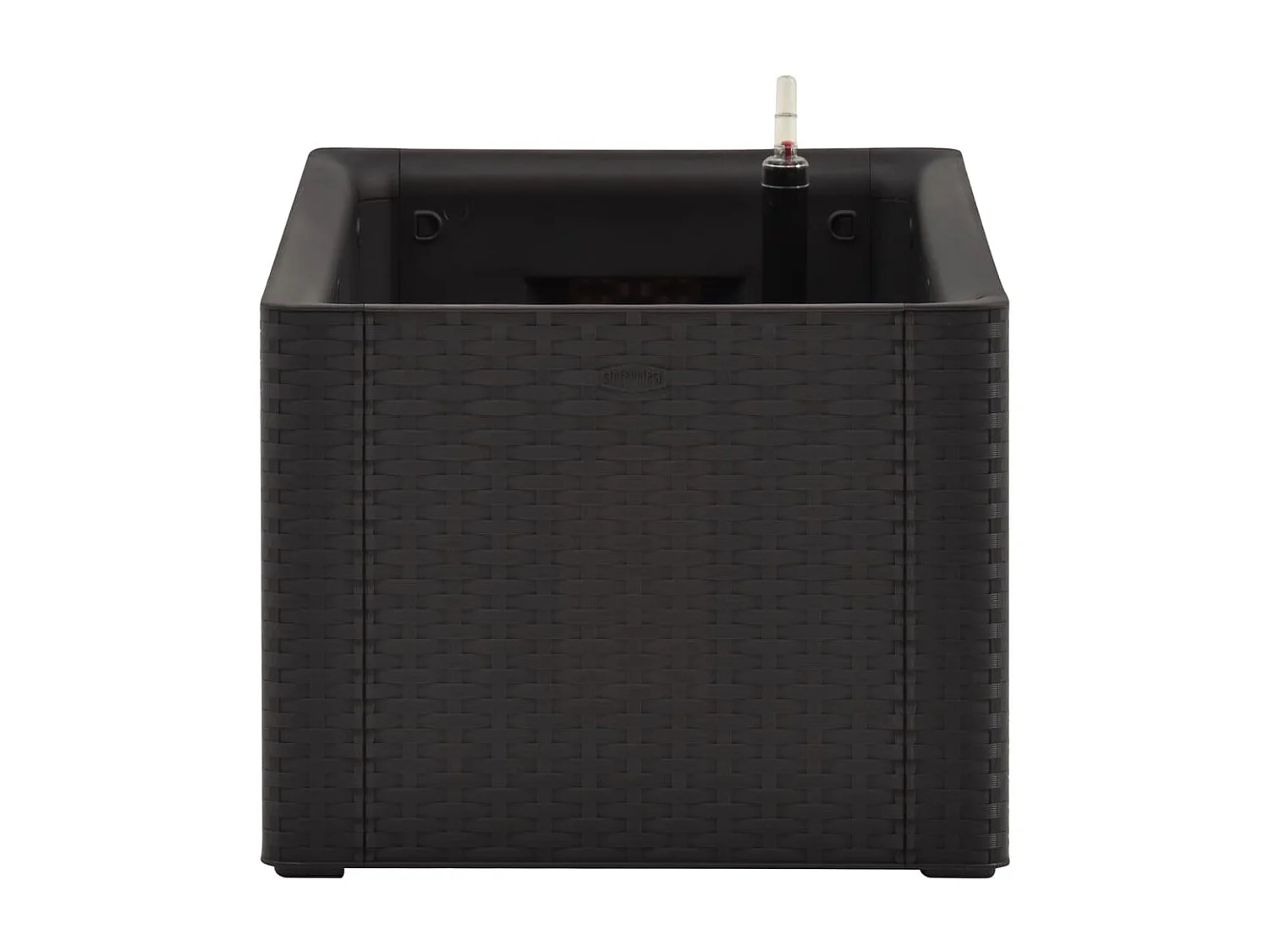 Jardinière système arrosage Anthracite 100x43x33