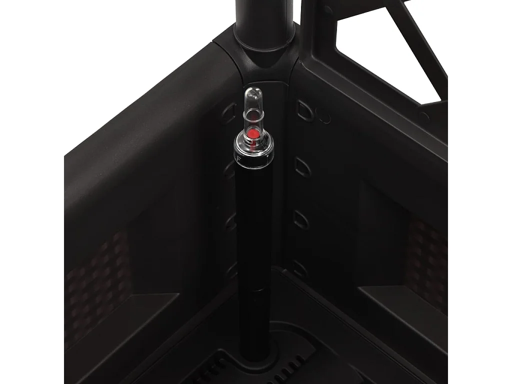 Jardinière treillis système d'arrosage Anthracite