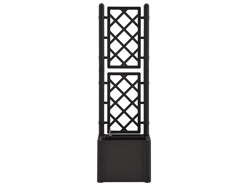 Jardinière treillis système d'arrosage Anthracite