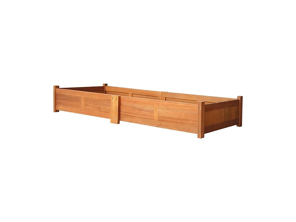 Jardinière Bois d'acacia 200x50x25