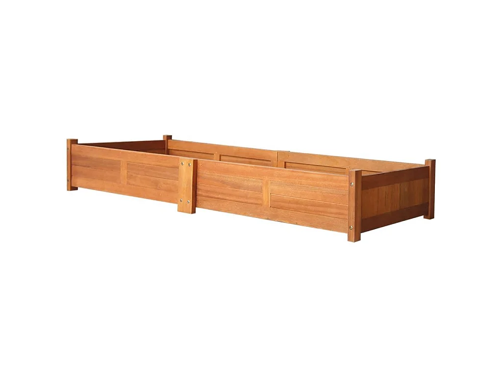Jardinière Bois d'acacia 200x50x25