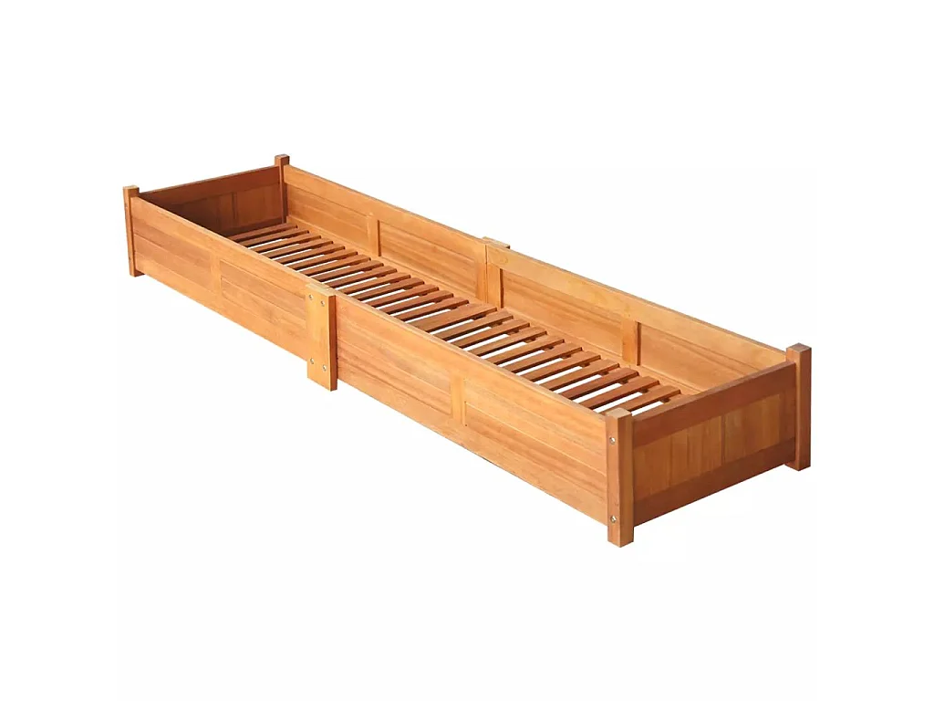 Jardinière Bois d'acacia 200x50x25