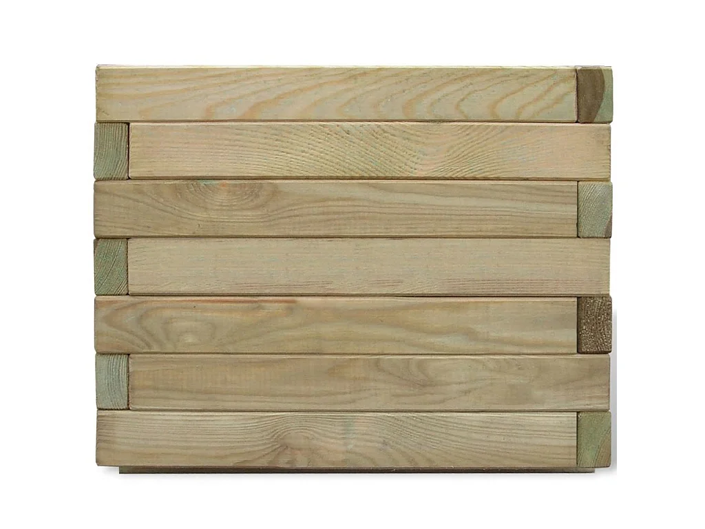 Jardinière 50x50x40 Bois Carré