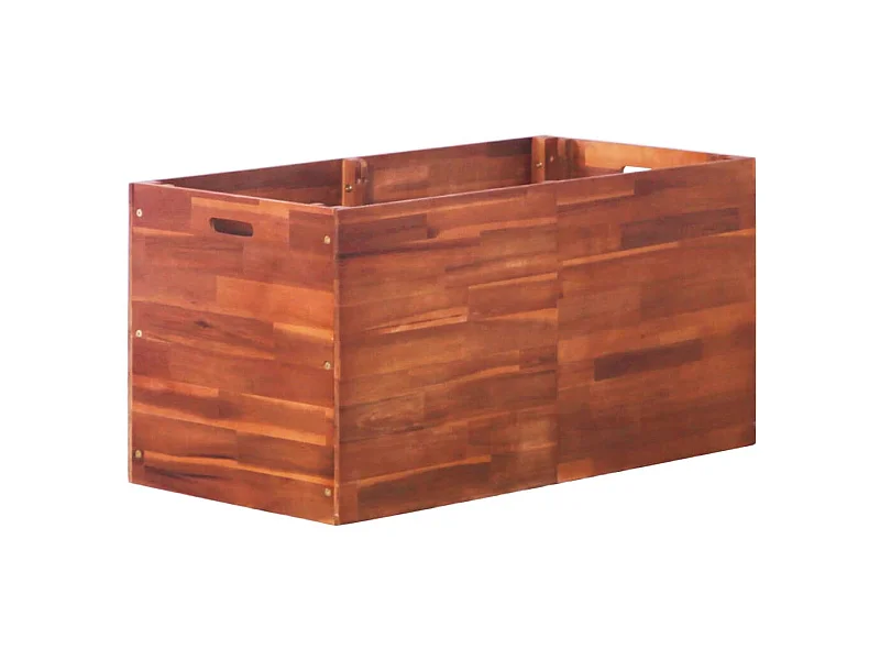 Jardinière Bois d'acacia 100x50x50