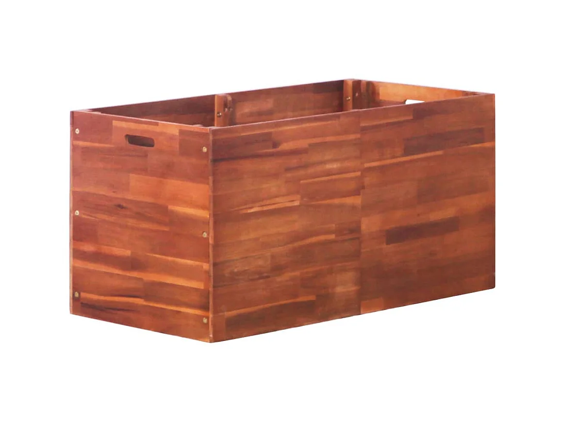 Jardinière Bois d'acacia 100x50x50
