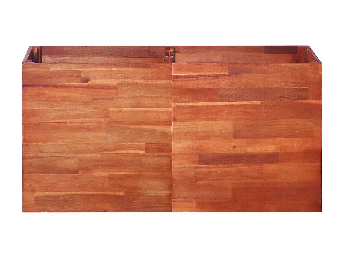 Jardinière Bois d'acacia 100x50x50