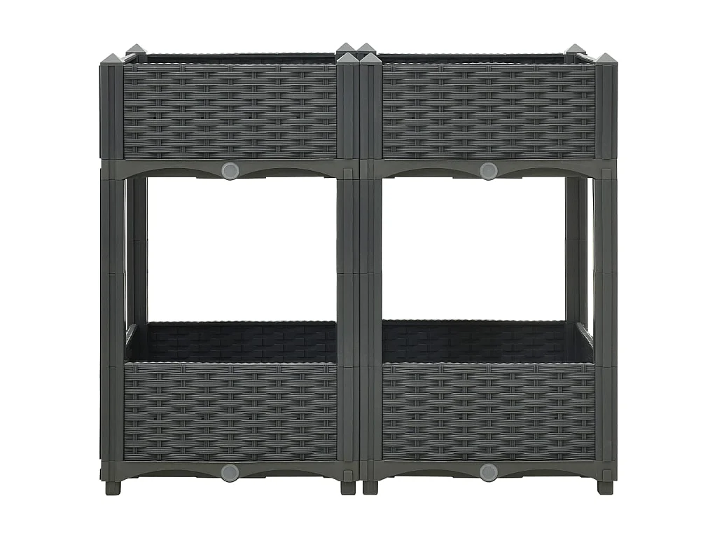 Jardinière 80x40x71 Polypropylène