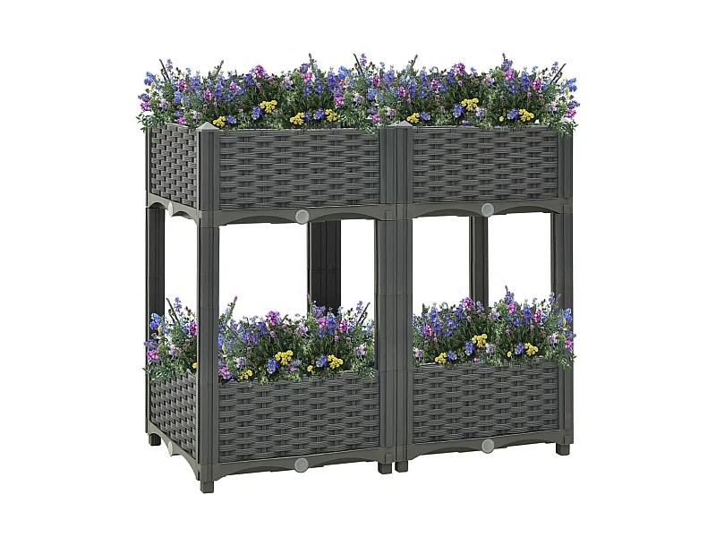 Jardinière 80x40x71 Polypropylène