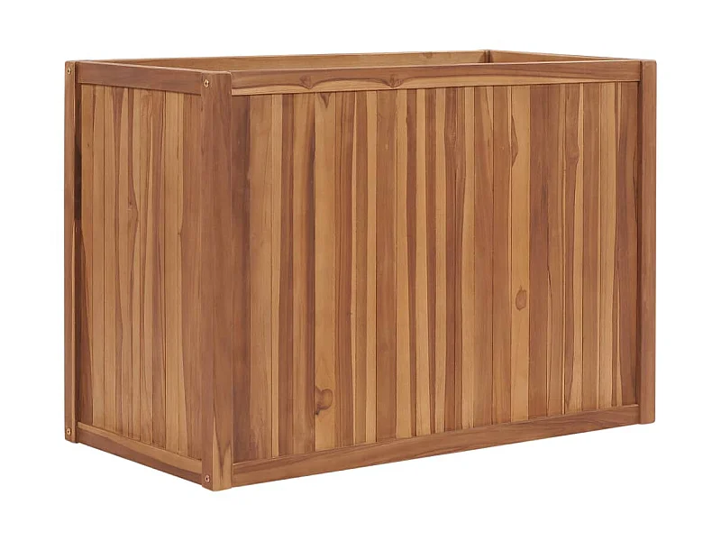 Jardinière 100x50x70 Bois de teck solide