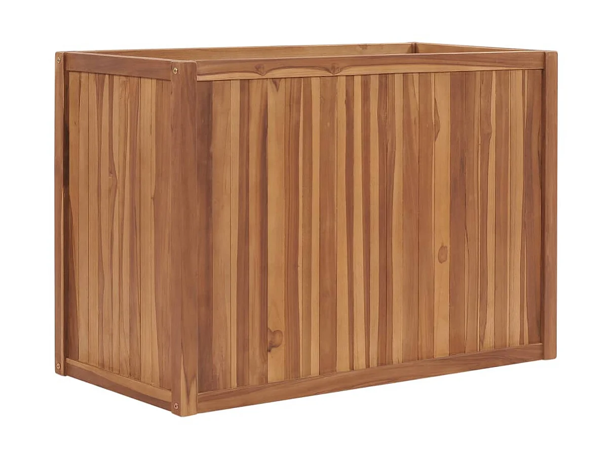 Jardinière 100x50x70 Bois de teck solide