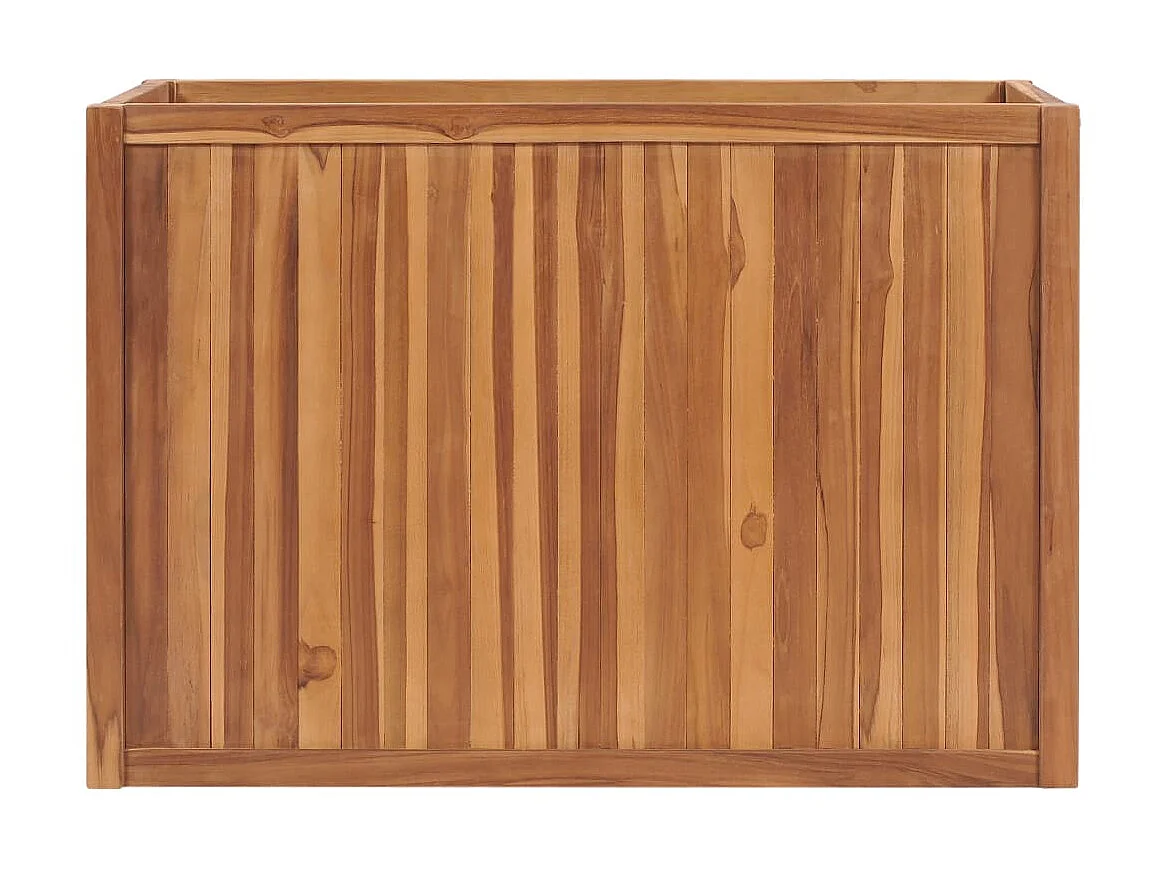 Jardinière 100x50x70 Bois de teck solide
