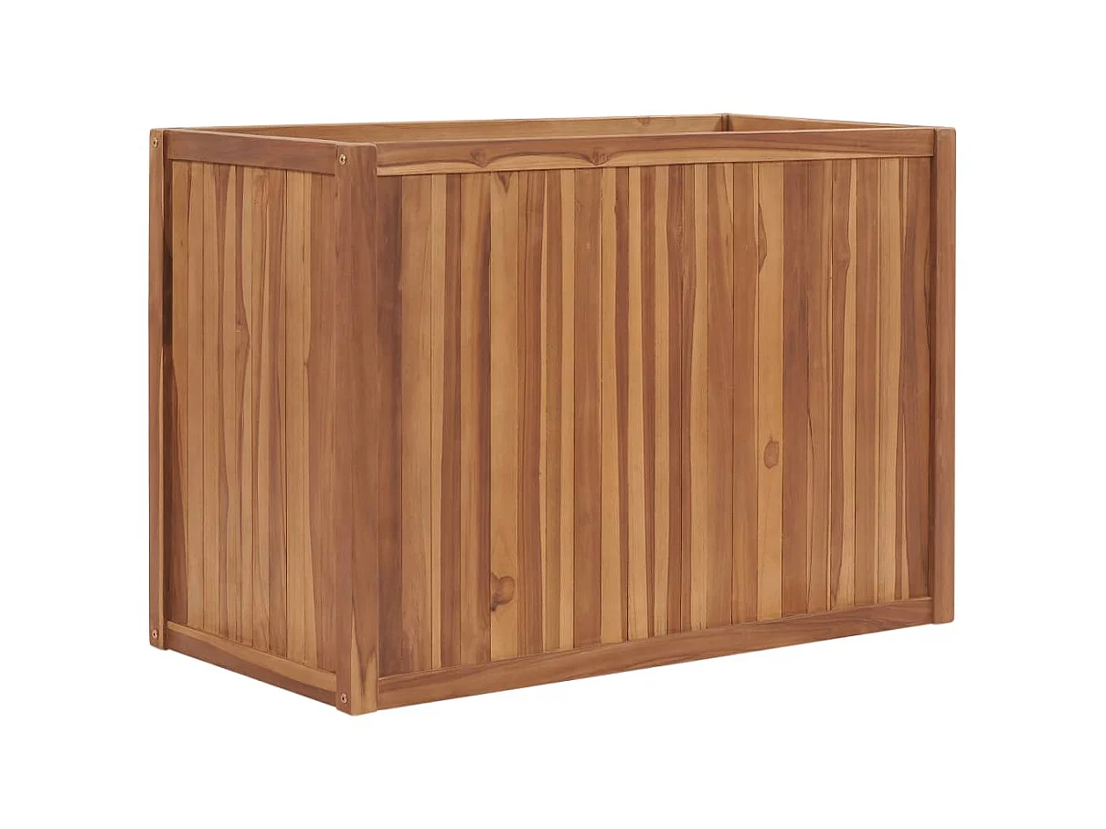 Jardinière 100x50x70 Bois de teck solide