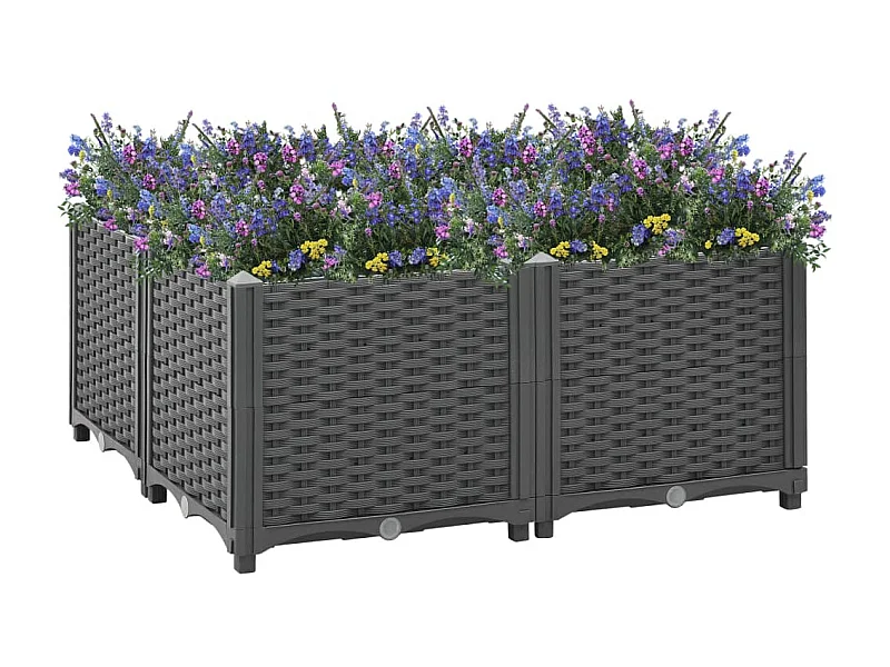 Jardinière 80x80x38 Polypropylène 6