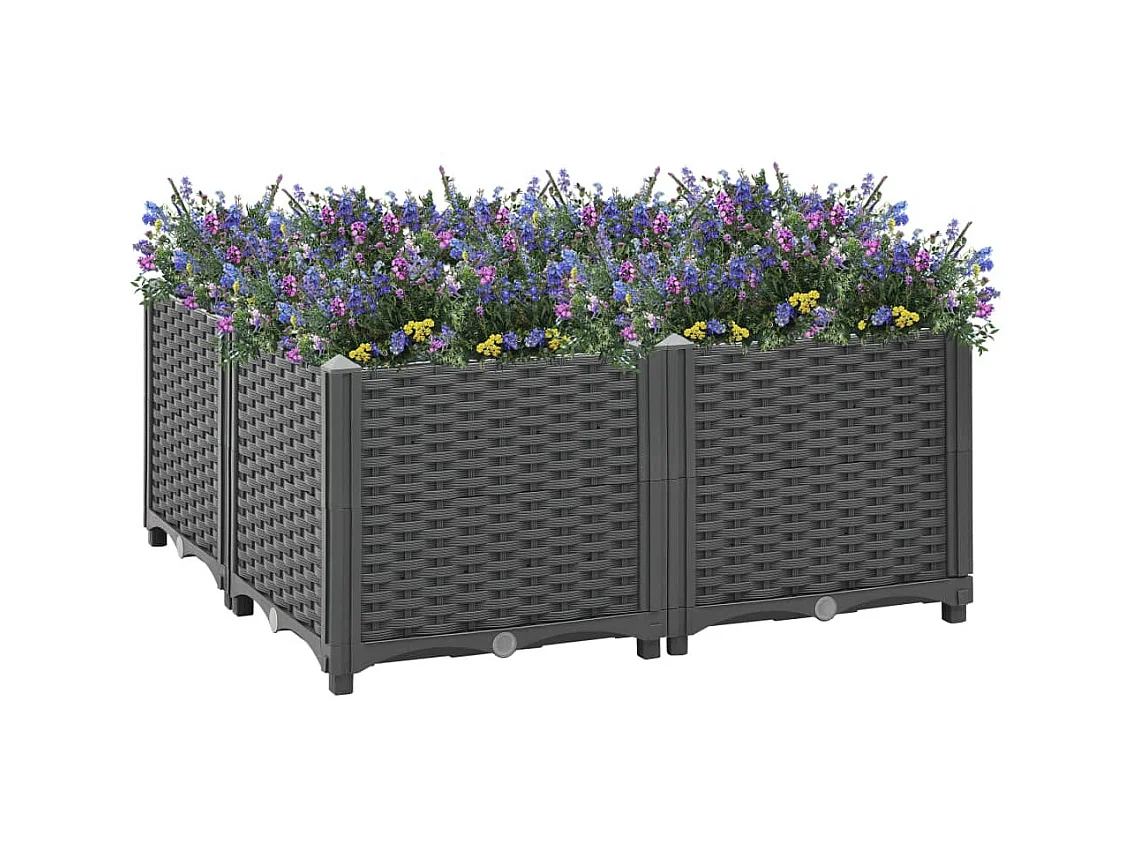 Jardinière 80x80x38 Polypropylène 6