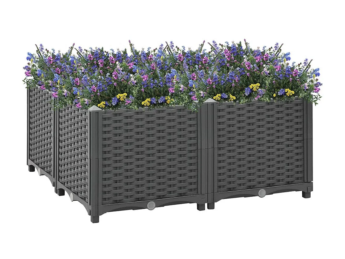 Jardinière 80x80x38 Polypropylène 6