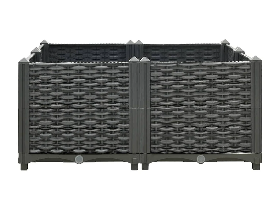 Jardinière 80x80x38 Polypropylène 6