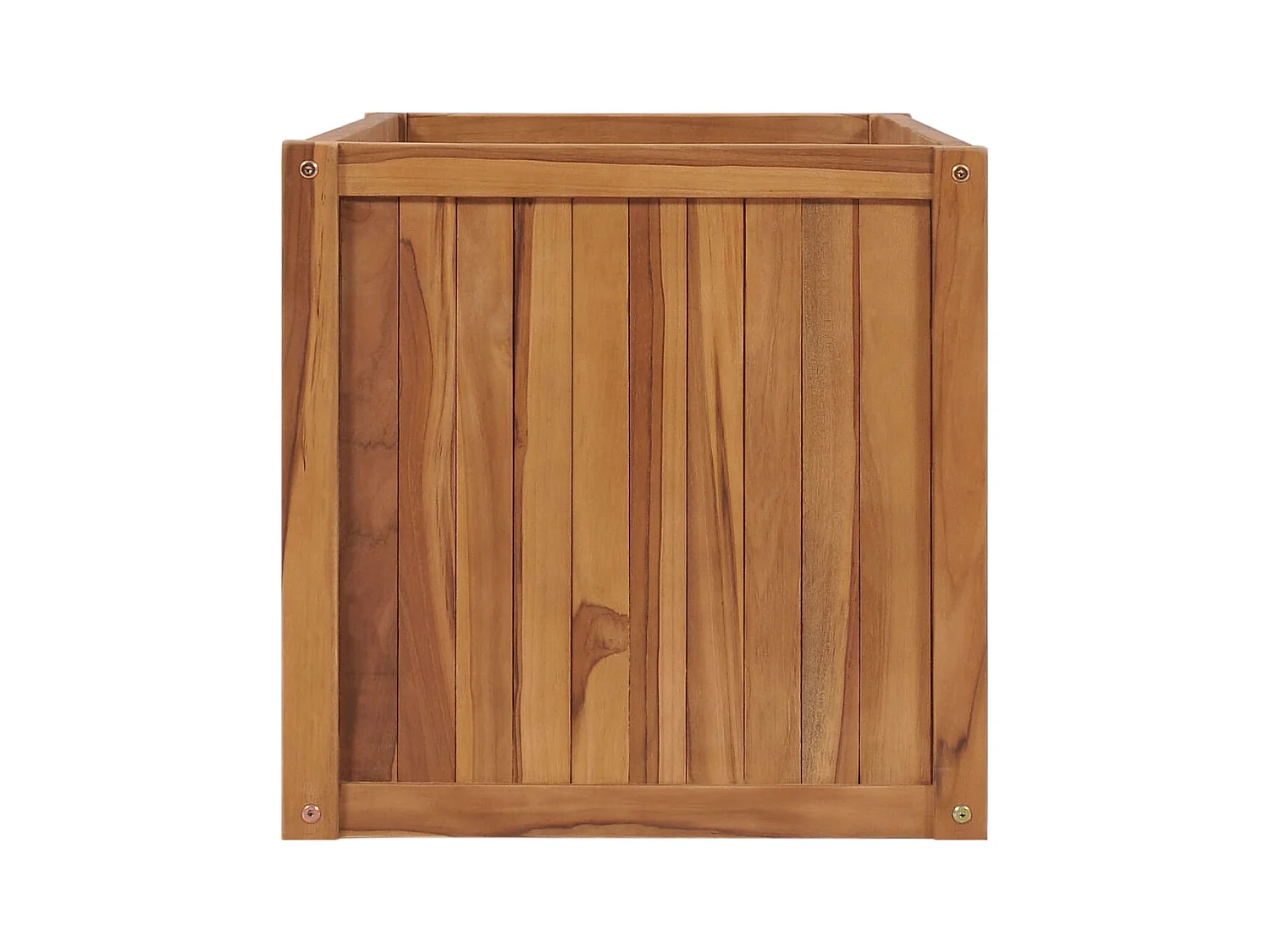 Lit surélevé 100x50x50 Bois de teck solide