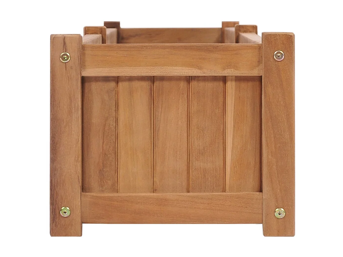 Jardinière 200x30x25 Bois de teck solide