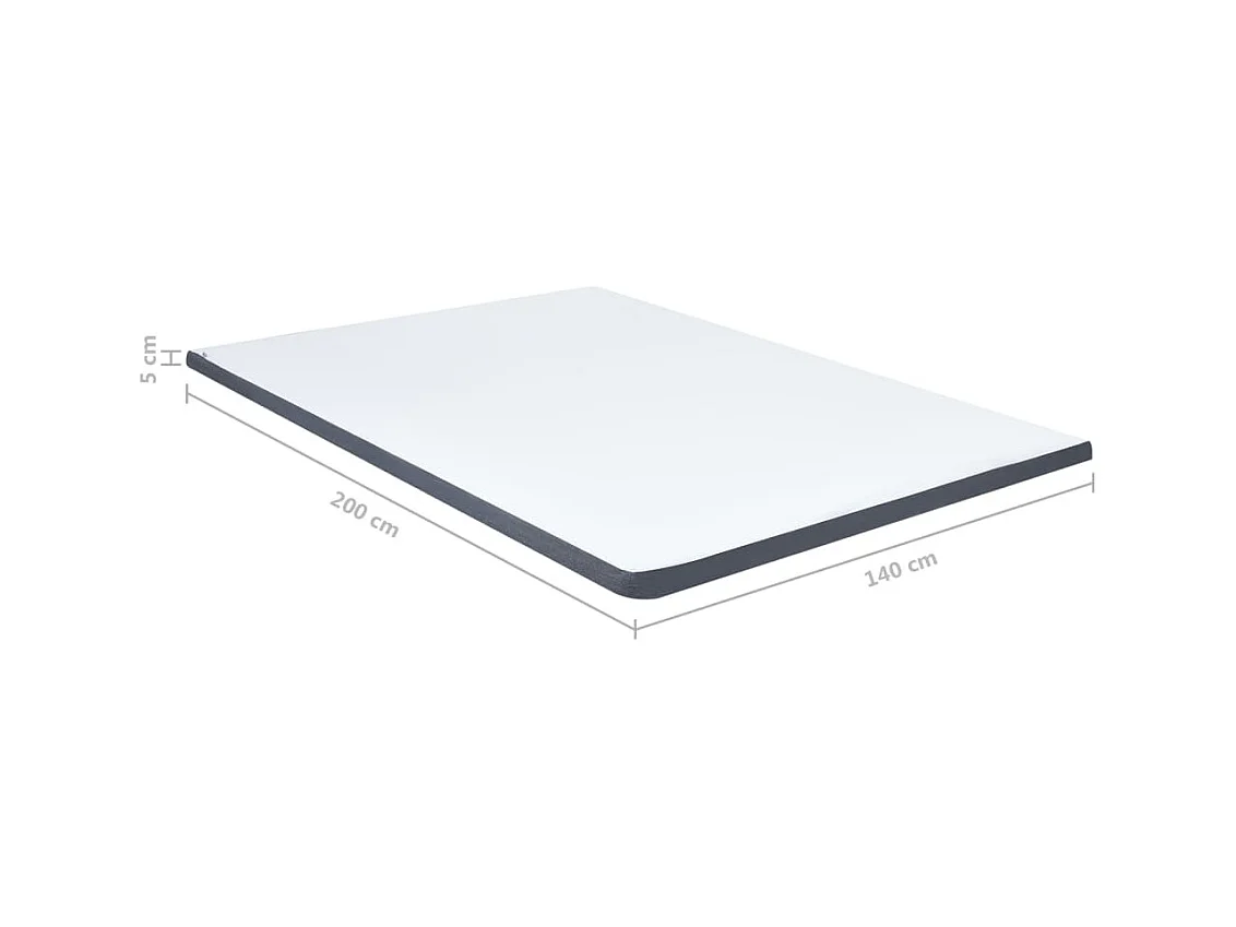 Boxspringtopmatras 200x140x5 cm
