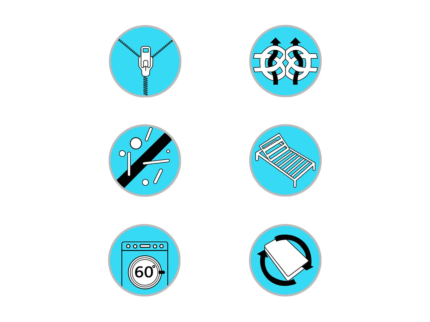 Surmatelas de sommier tapissier 200x140x5