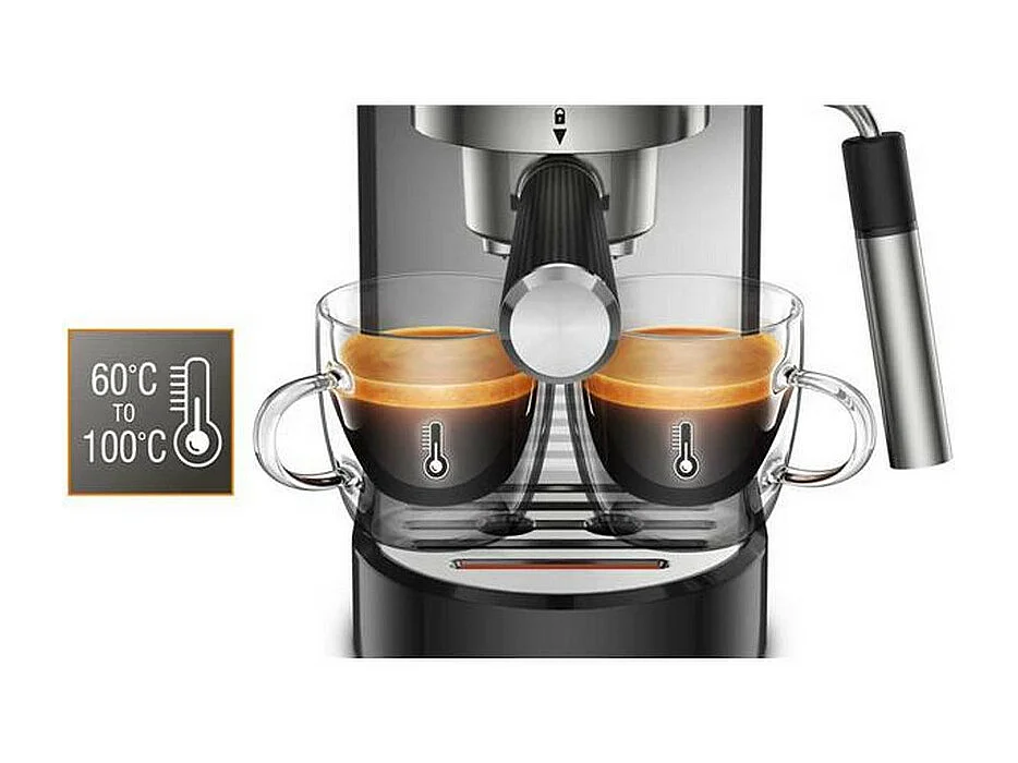 Krups Machine expresso 15 bars inox - xp442c11