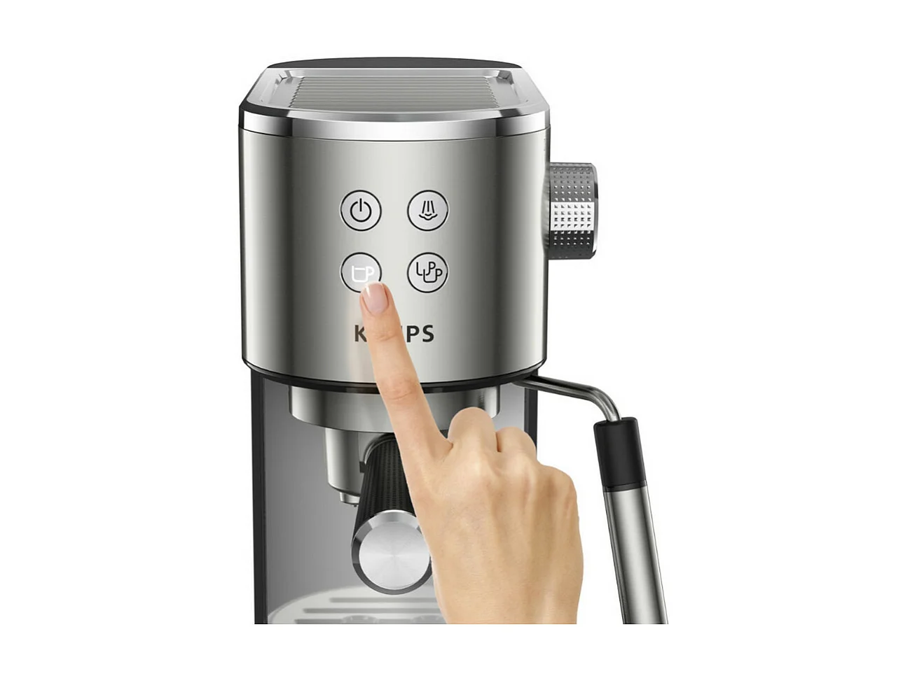 Krups Machine expresso 15 bars inox - xp442c11