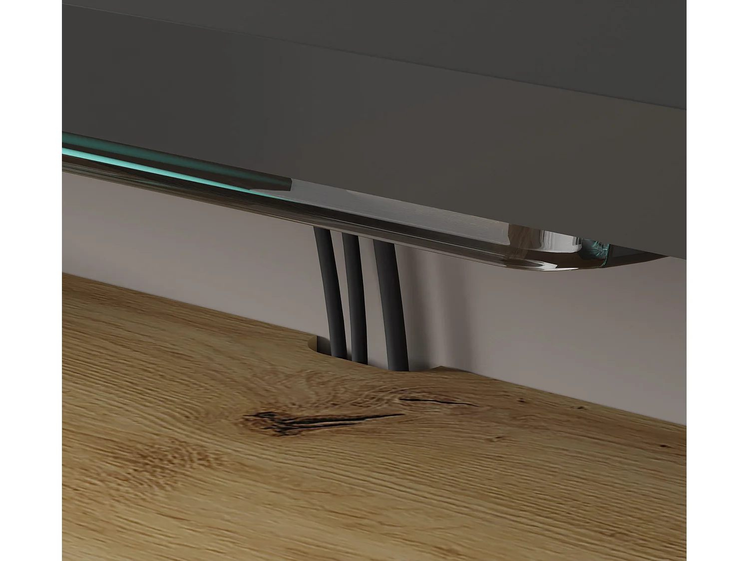 TV-meubel DEDAL 90 cm eiken artisan