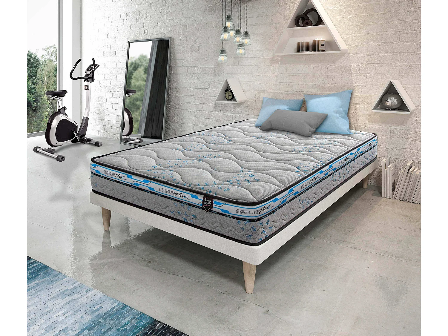 Colchão SONNOMATTRESS Sport Flex (100x200x30cm - HR compuesto)