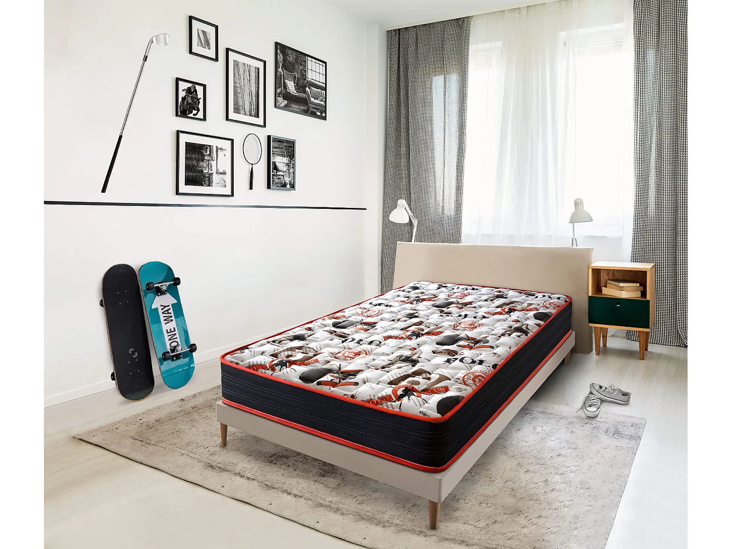 Colchão SONNOMATTRESS Polo Club (100x190x18cm - HR)