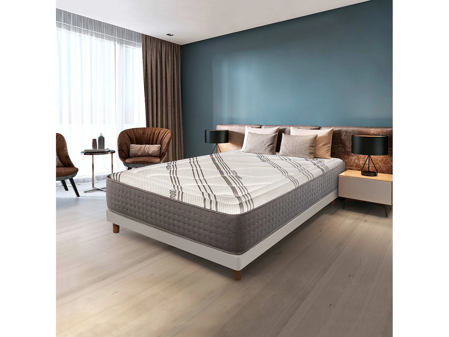 Colchão SONNOMATTRESS Serenity  (150x200x30cm - Muelles Ensacados)