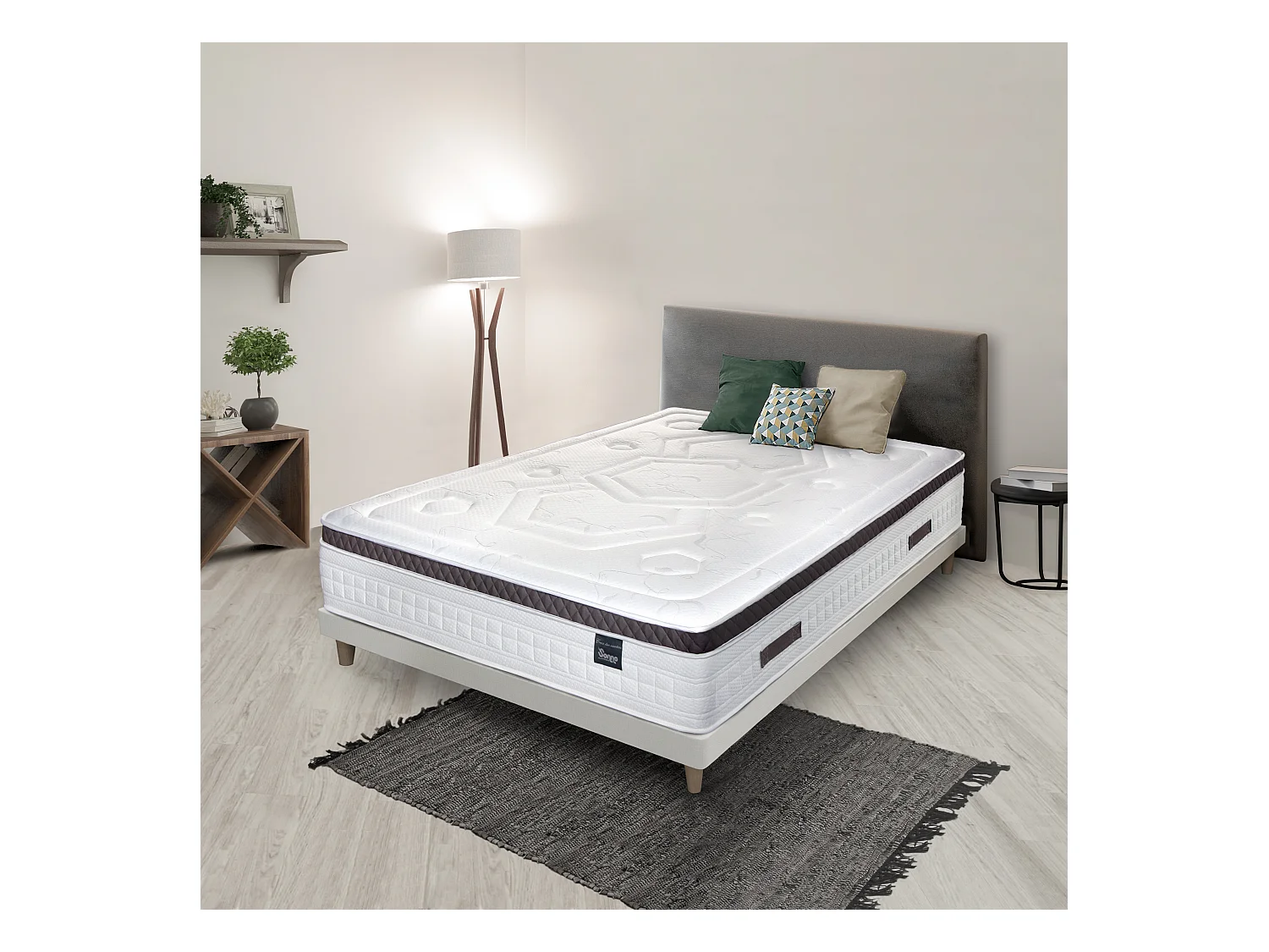 Colchão SONNOMATTRESS Quality Grafeno (70x190x30cm - Muelles Ensacados)