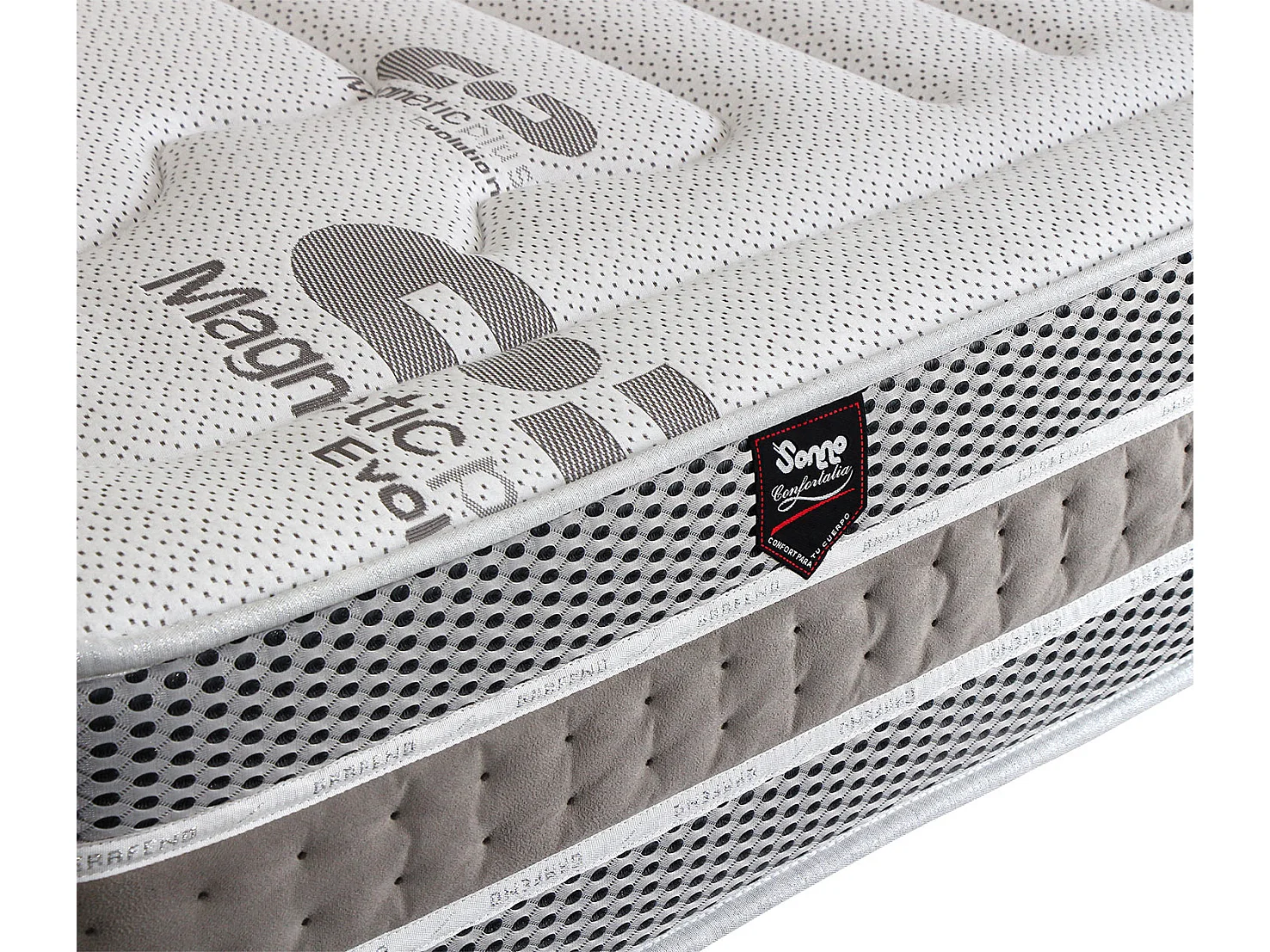 Colchão SONNOMATTRESS Magnetic Plata (70x200x26cm - HR)