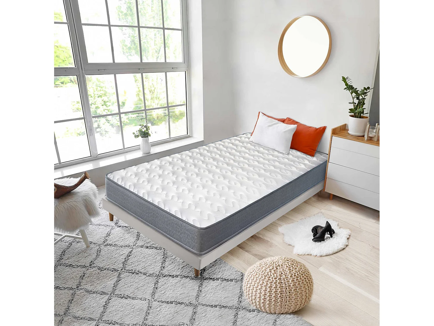 Colchão SONNOMATTRESS Stone (150x200x15cm - HR)