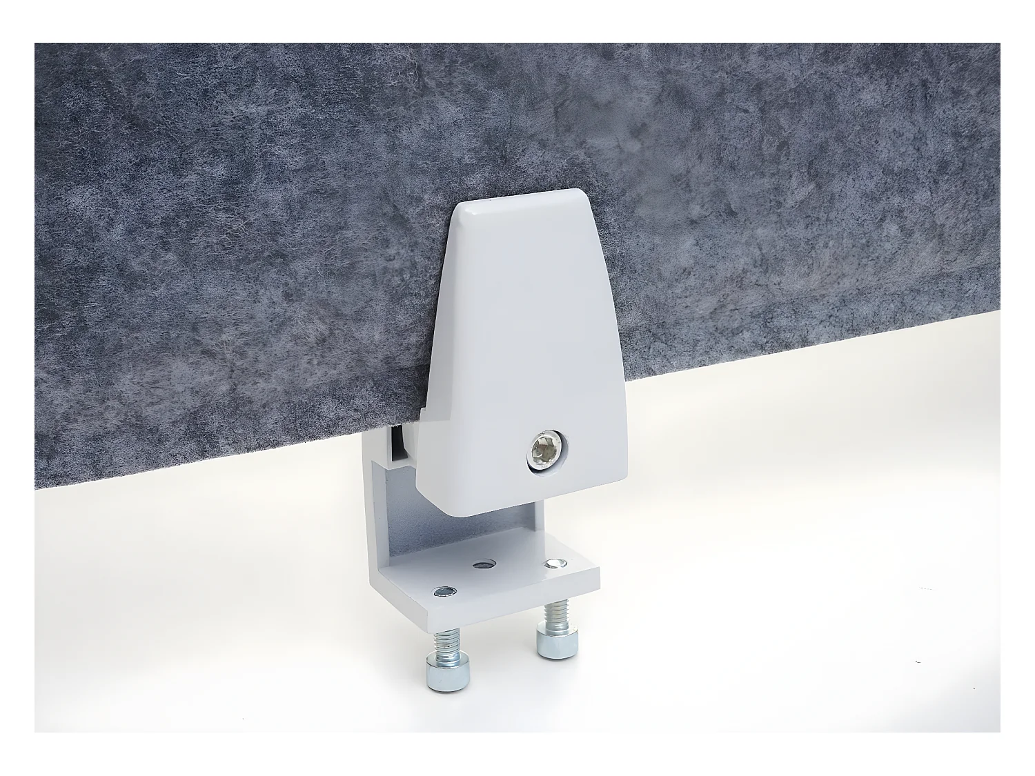 Partição de mesa MCW-G76,  100x30cm cinzento