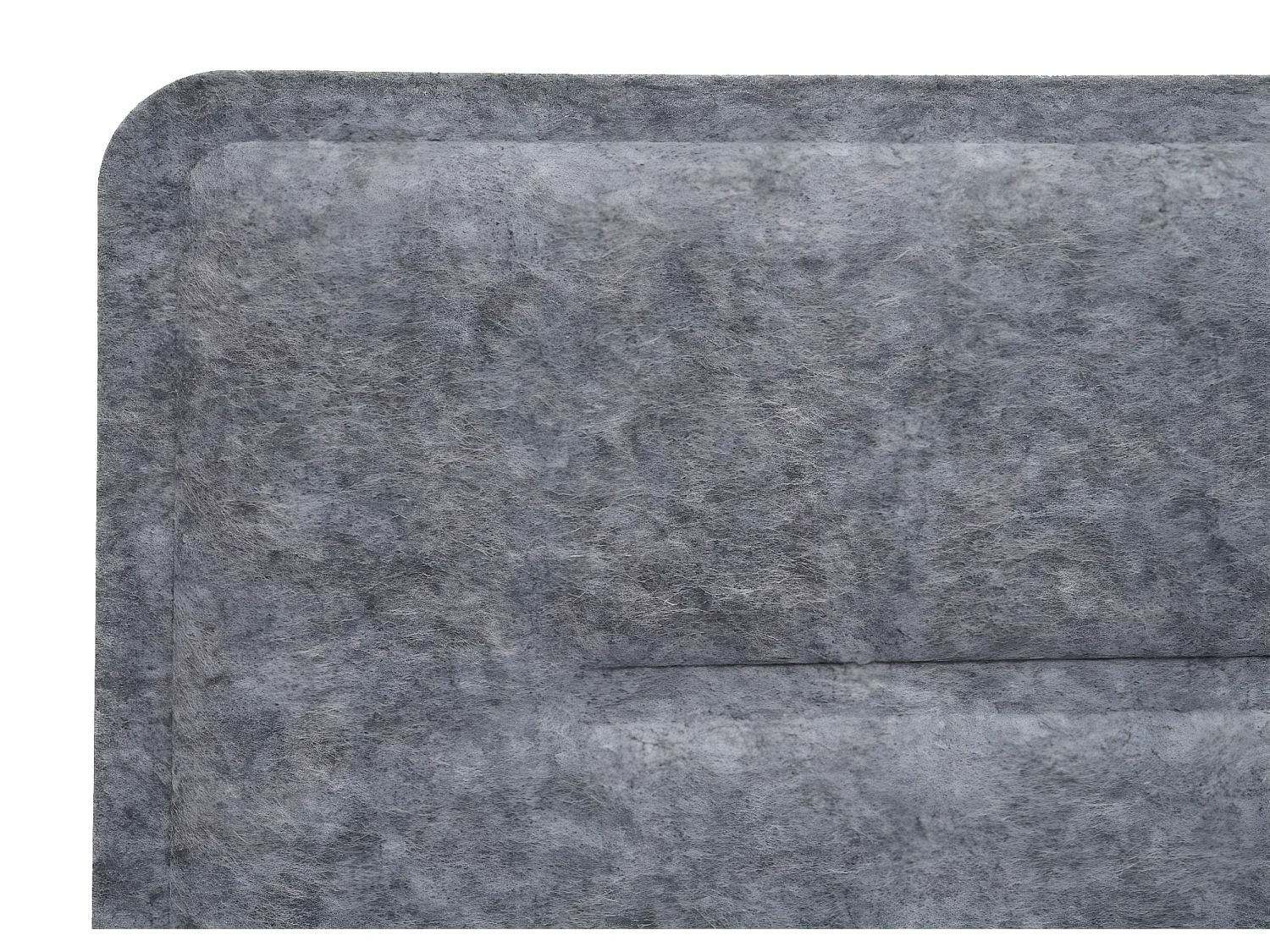 Cloison de bureau MCW-G76,  100x30cm gris