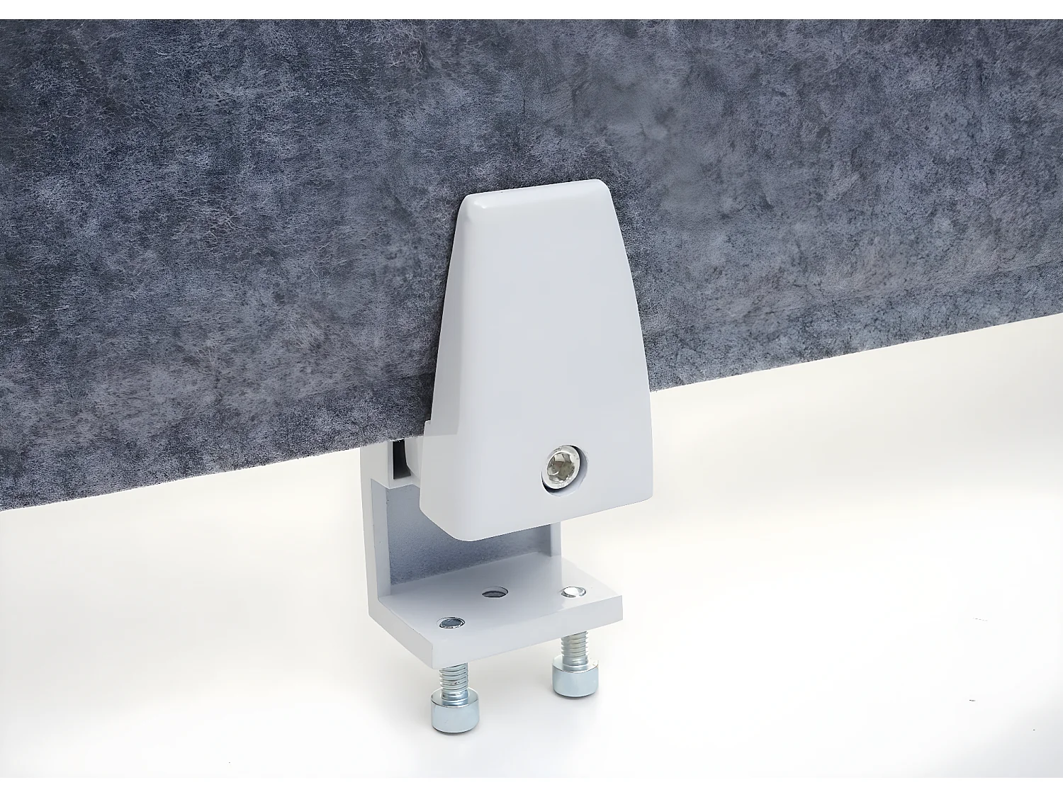 Cloison de bureau MCW-G76,  100x30cm gris