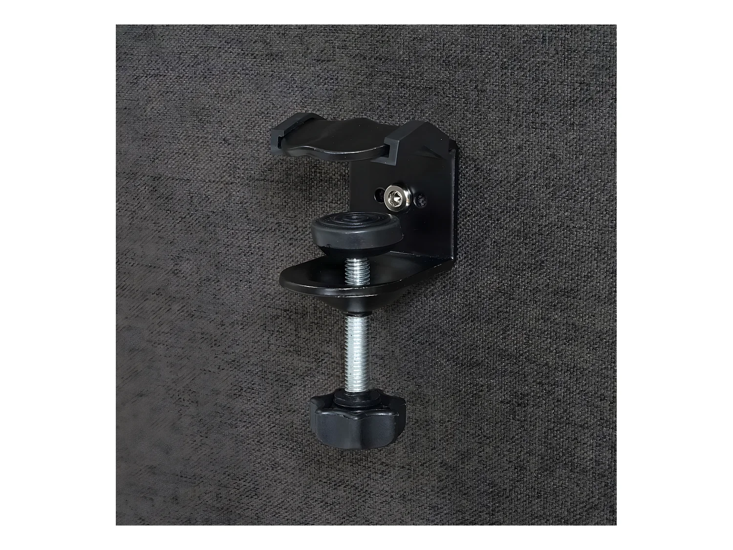 Cloison acoustique de bureau MCW-G75,  75x60cm,marron-gris