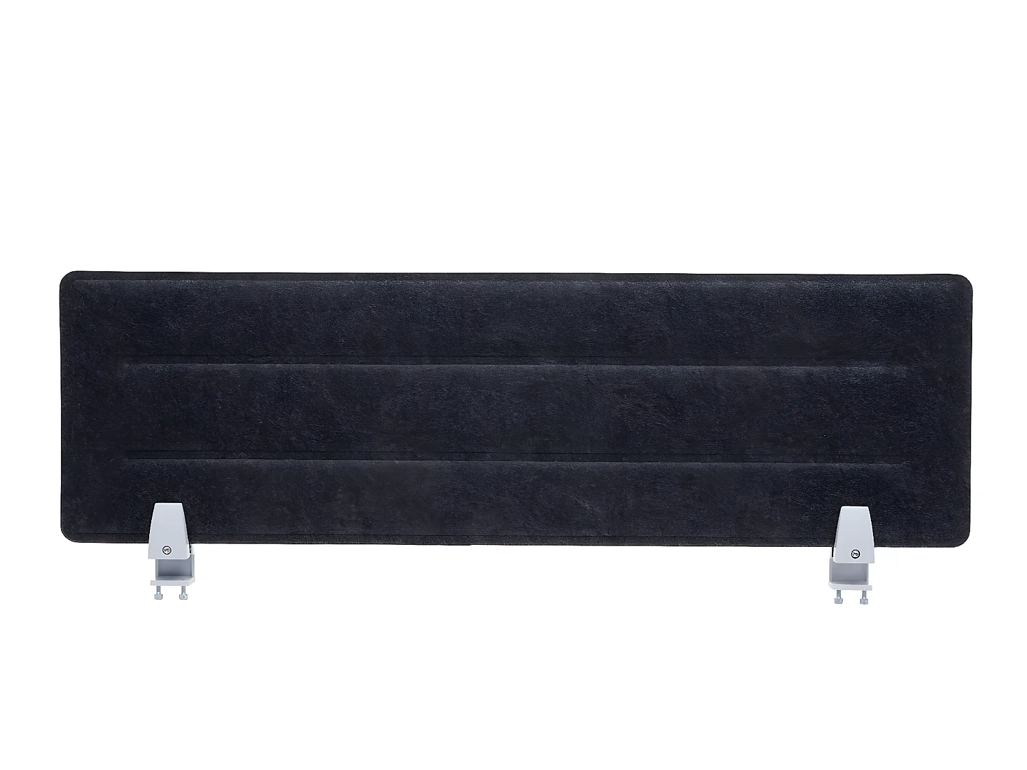 Cloison de bureau MCW-G76,  100x30cm noir