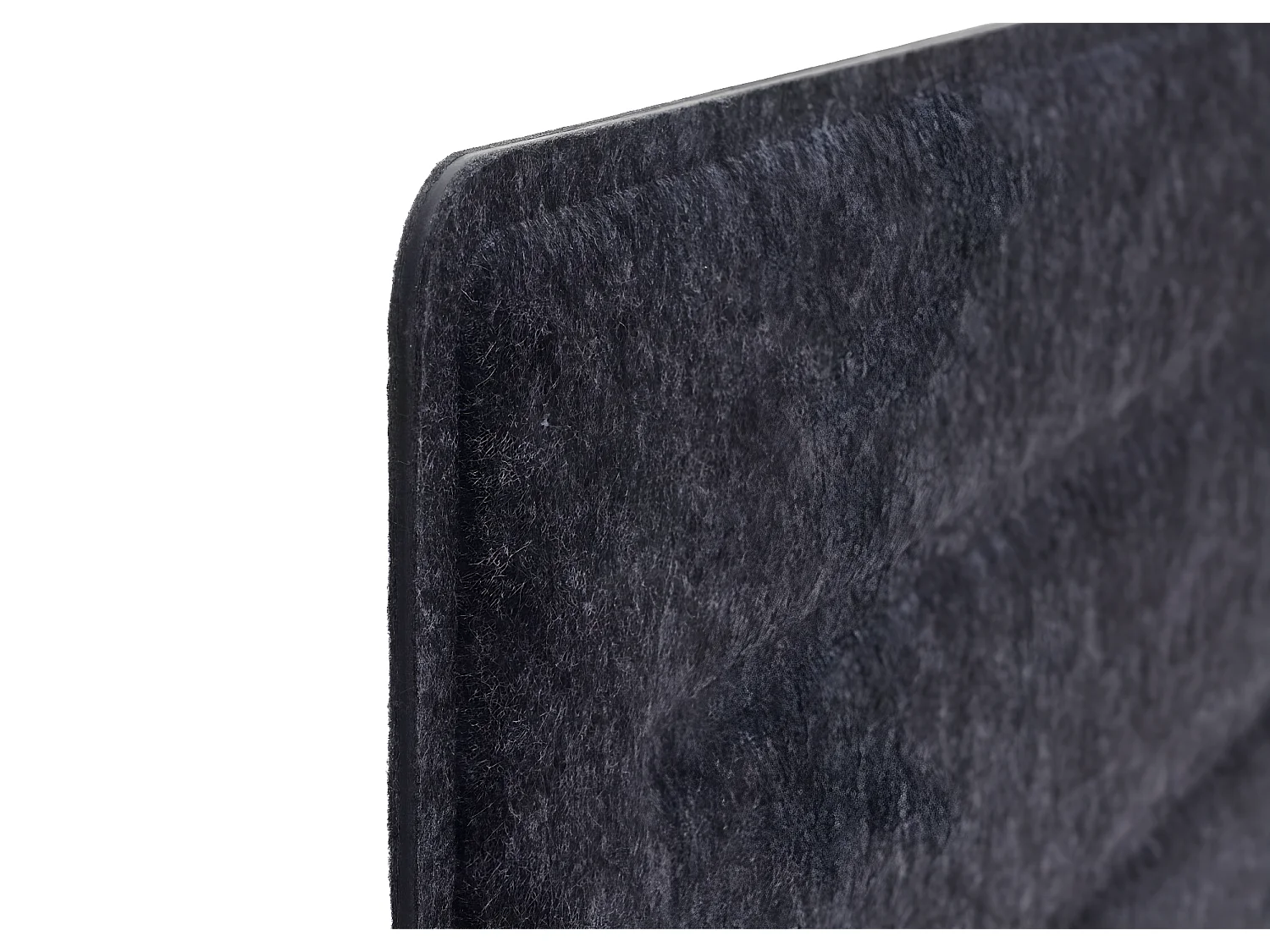 Cloison de bureau MCW-G76,  100x30cm noir