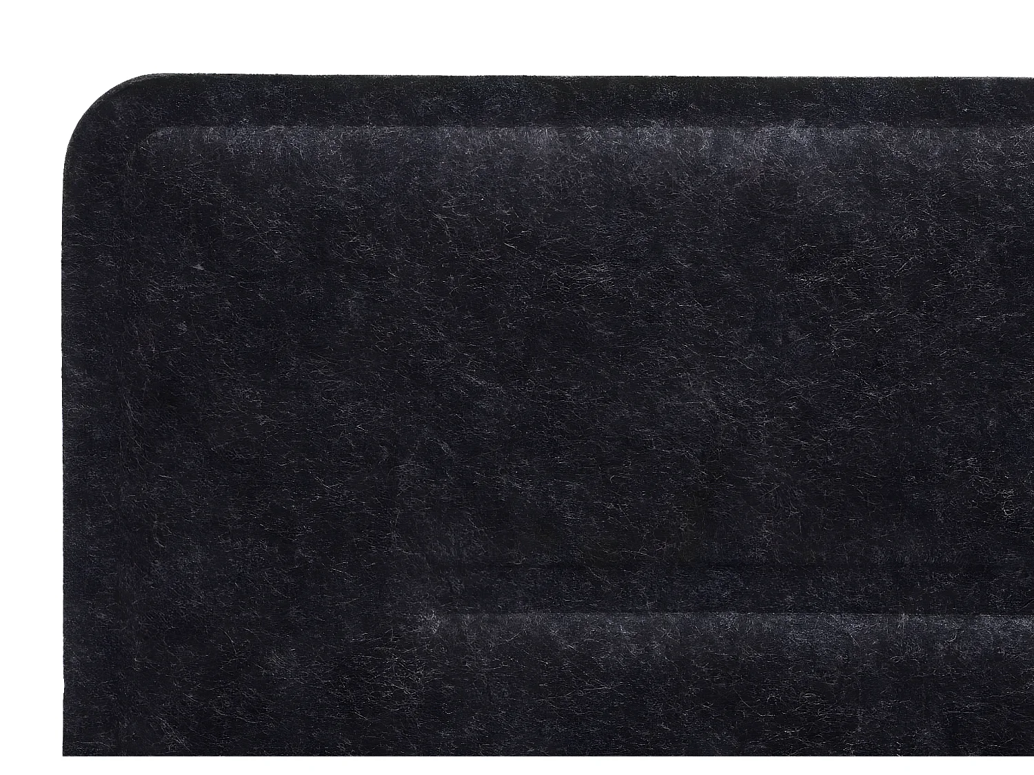 Cloison de bureau MCW-G76,  100x30cm noir