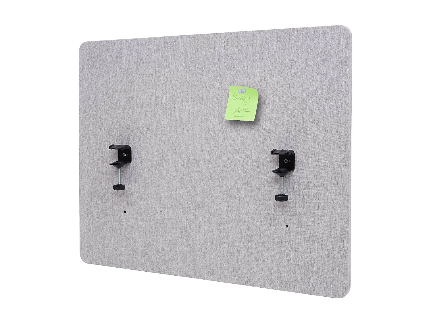Cloison acoustique de bureau MCW-G75,  75x60cm,gris