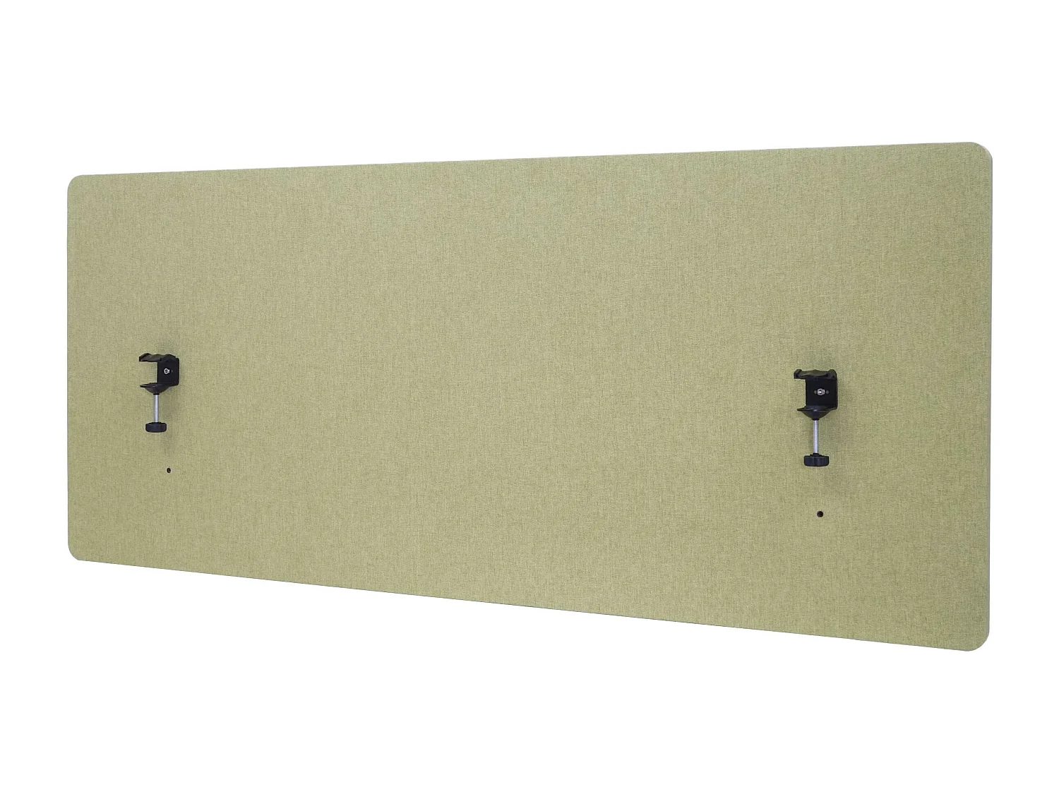 Cloison acoustique de bureau MCW-G75,  140x60cm, vert