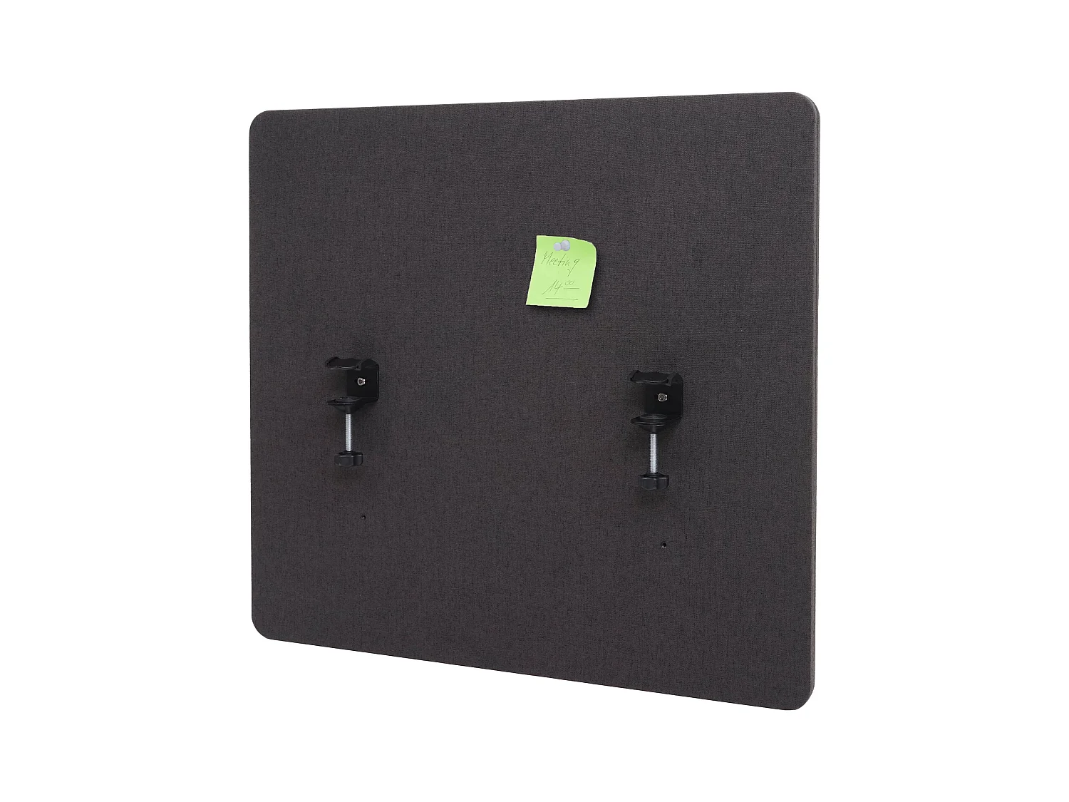 Akoestische tafelwand MCW-G75,  60x65cm bruin-grijs